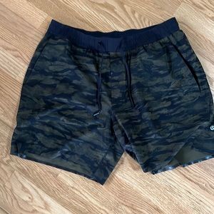 Lululemon channel cross shorts